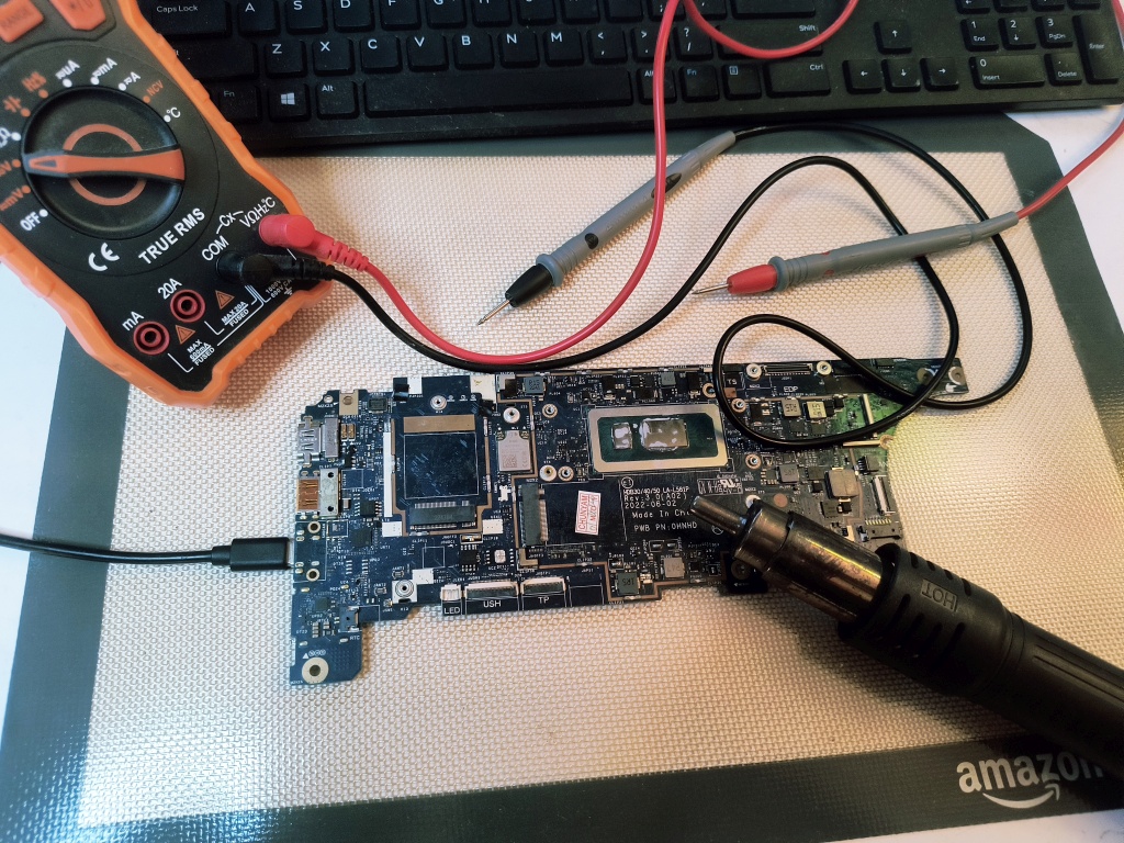 Dell Latitude Motherboard Repair - MicroConMD Logic Board Troubleshooting